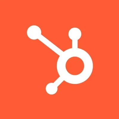 White network or connection icon showing interconnected nodes with circles and lines on an orange background